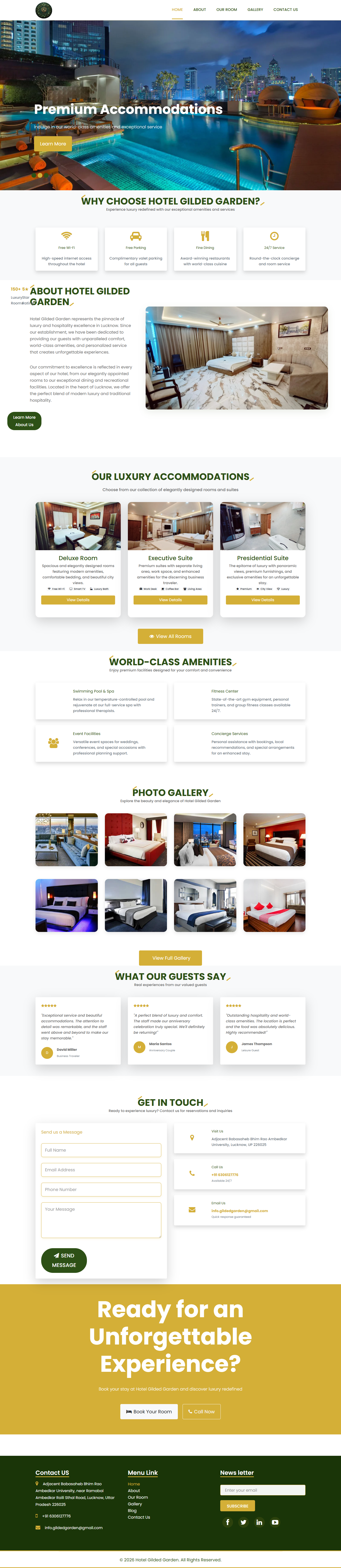 Hotel Gilded Garden Luxury Hospitality